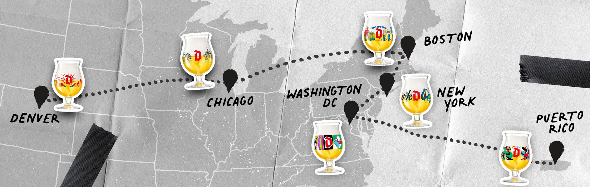 DUVEL USA Glazen Route666 banner2024 2 v1