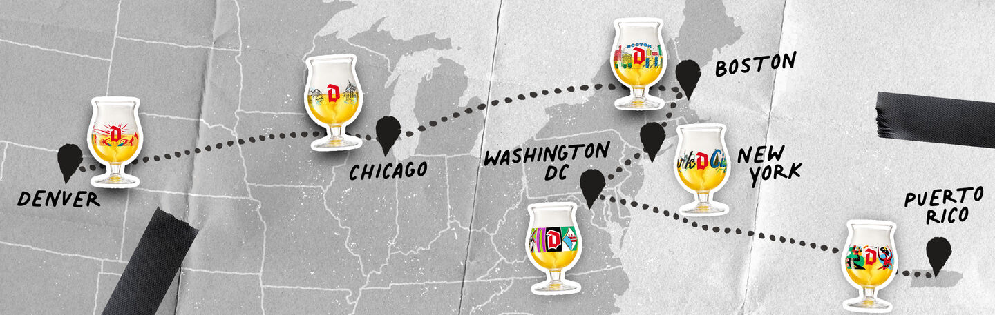 DUVEL USA Glazen Route666 banner2024 2 v1