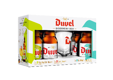 Duvel Gift Pack 'Discovery Box' - 6 x 33cl + 1 Glas