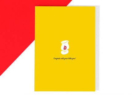 Duvel Wenskaart - Geboorte