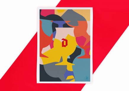 Duvel Poster 'Glazen'