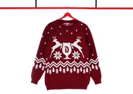 Duvel Christmas Sweater - Bordeaux