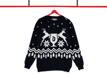 Duvel Christmas Sweater - Donkerblauw