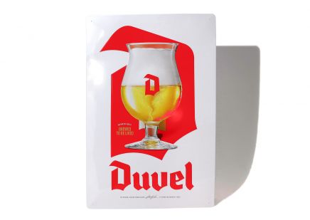 Duvel Pancarte 'Duvel' - Verticaal