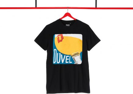 Duvel T-shirt 'Retro Duvel Glass'