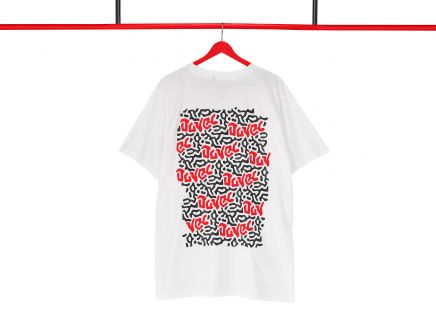 Duvel T-shirt 'Dancing Lines' - Wit