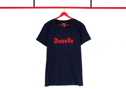 T-shirt 'Duvelle' - Blauw